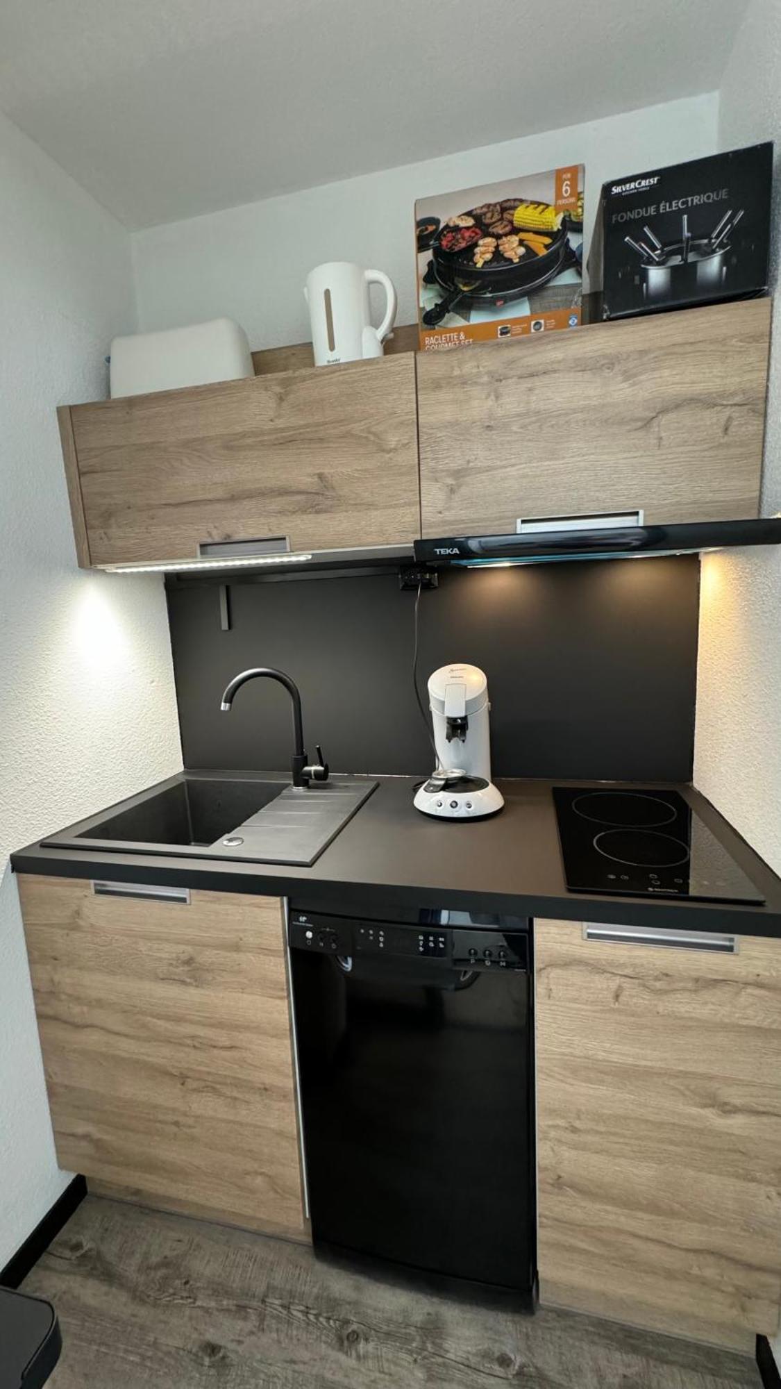 Studio La Mongie Tourmalet 2 Etoiles 4 Couchages 외부 사진