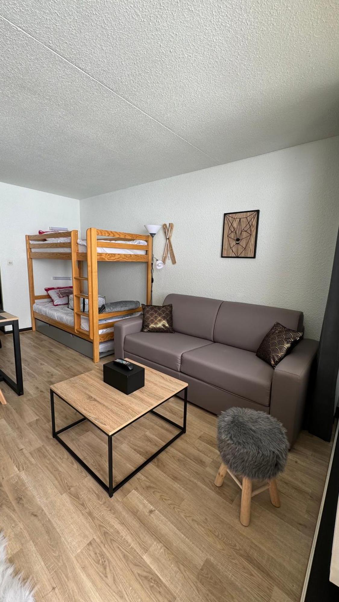 Studio La Mongie Tourmalet 2 Etoiles 4 Couchages 외부 사진